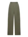 Loewe Barrel Cotton And Silk Trousers