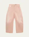 Loewe Barrel Trousers In Cotton