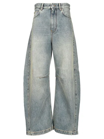 Loewe Barrel Jeans Blue