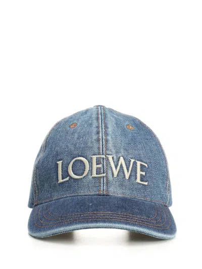 LOEWE BASEBALL CAP HATS BLUE