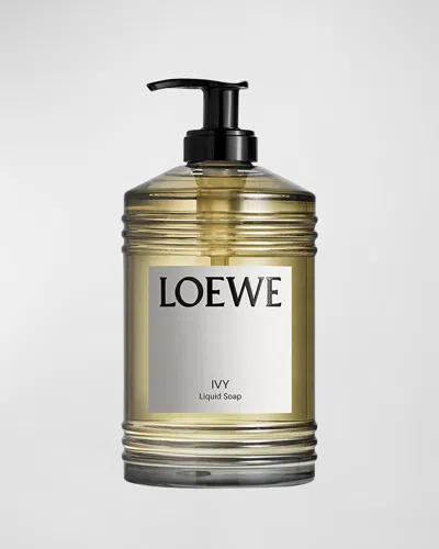 Loewe Bath Line Ivy Liquid Soap, 12.2 Oz. In White