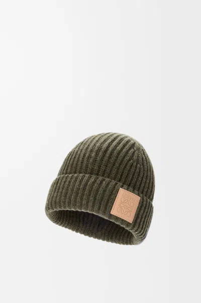 Loewe Beanie In Cashmere For Woman In Pattern