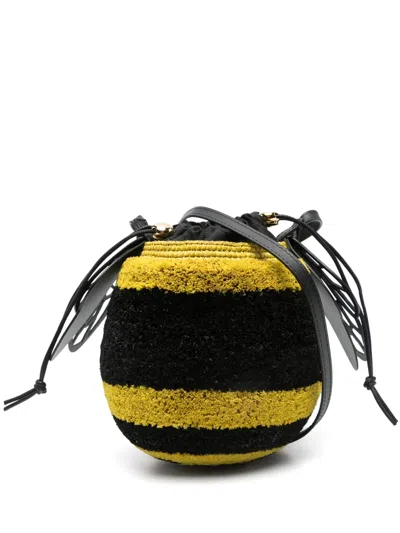 Loewe Bee Bucket Bag In Yellow