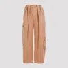 Loewe Balloon Cargo Pants In Nude & Neutrals