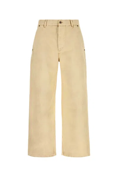 LOEWE LOEWE BEIGE COTTON PANT