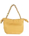 Loewe Beige Leather Mini Flamenco Crossbody (authentic Pre-loved) In Yellow