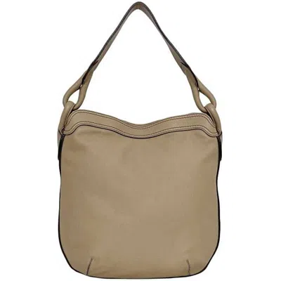 Pre-owned Loewe Beige Leather Shoulder Bag ()