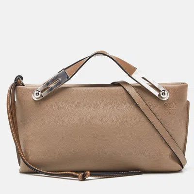Pre-owned Loewe Beige Leather Small Missy Bag