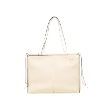 Pre-owned Loewe Beige Leather Tote Bag () In Sand