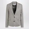 Loewe Tailored Jacket Notch Lapel Single Breasted In Gray