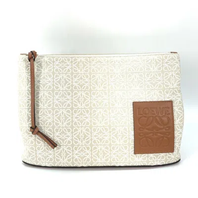 Pre-owned Loewe Beige Other Clutch Bag ()