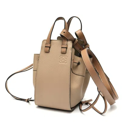 Pre-owned Loewe Beige Sand Leather Handbag Shoulder Bag ()