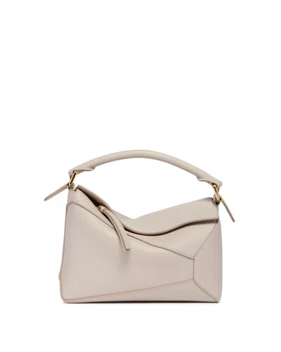 Loewe Beige Small Puzzle Edge Bag In Neutral