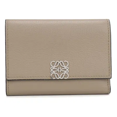 Pre-owned Loewe Beige Wallet (tri-fold) ()