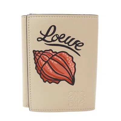 Pre-owned Loewe Beige Wallet (tri-fold) ()