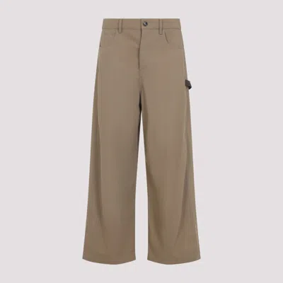 LOEWE BEIGE WIDE LEG PANTS