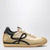 Loewe Multi-panel Lace-up Sneakers - Women's - Cotton/calf Leather/suede/fabric In Multi