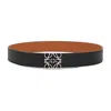Loewe Reversible Anagram Belt 4cm Men In Black
