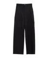 Loewe Belt-loop Casual Pants In Black