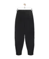 Loewe Belt-loop Overalls In Black
