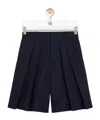 Loewe Belt Loop Shorts In Multi