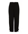 Loewe Belt Loop Work Casual Pants In Black