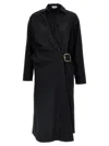 Loewe Belted Wool Dress
