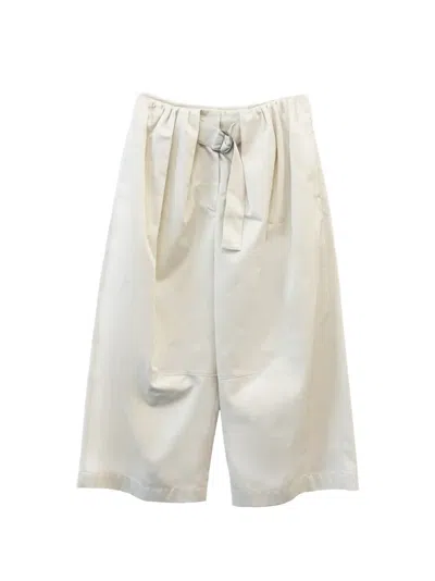 Loewe Belted Pleated Trousers In Neutral