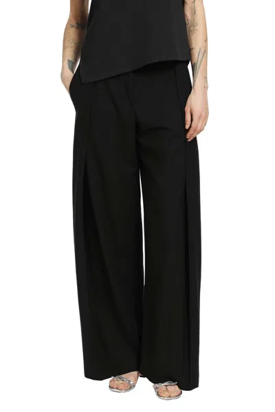 Loewe Belted Trousers In Black