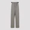 Loewe Tailored Trousers Belt Loops And Button In Nude
