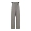 Loewe Tailored Trousers Belt Loops And Button In Gray