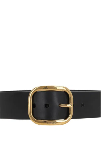 Loewe Belts In Black