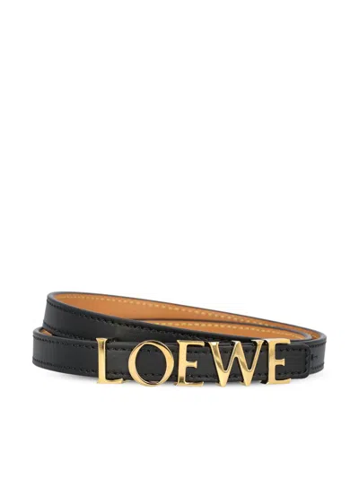 Loewe Belts In Black