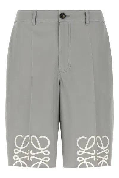 Loewe Men Bermuda Anagram In Gray