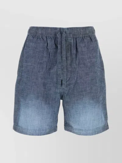 LOEWE BERMUDA SHORTS WITH BACK POCKETS AND ELASTIC WAISTBAND