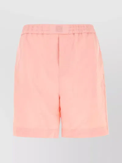 LOEWE BERMUDA WOOL SHORTS ELASTIC WAISTBAND
