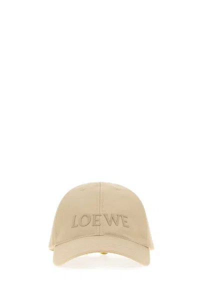 Loewe Bicolour Cap In Nude