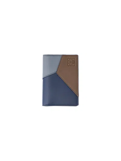 Loewe Bi-fold Cardholder "puzzle" In Multi