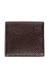 Loewe Bifold Leather Wallet In Brown