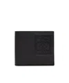 Loewe Logo-embossed Leather Billfold Wallet