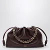 LOEWE LOEWE BIG FLAMENCO PURSE DARK BURGUNDY BAG
