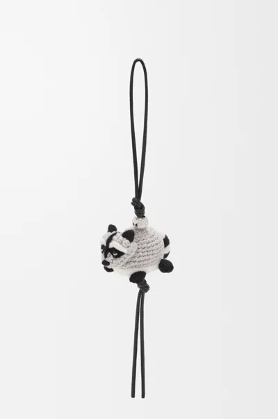 Loewe Bijou De Sac Raton Laveur En Feutre Pour Femme In Black