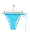 Loewe Bikini Bottom In Technical Jersey In Blue