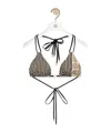Loewe Bikini Top In Technical Jersey In Black