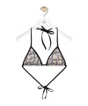Loewe Bikini Top In Technical Jersey In Multi