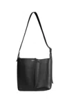 Loewe Medium Bilbao Bucket In Smooth Leather Skin For Woman In Black