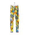 Loewe Bird-print Leggings In Multicolor