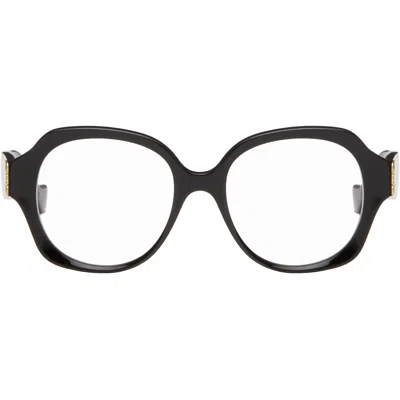 Loewe ブラック アナグラム メガネ In Black