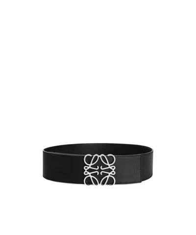 Loewe Black Anagram Buckle Belt