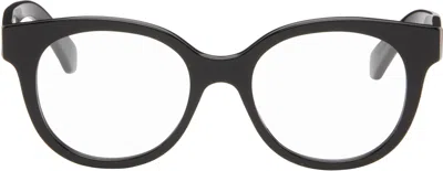 Loewe Black Anagram Glasses In Gold